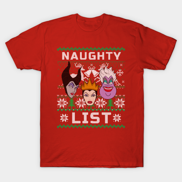 naughty list Naughty List TShirt TeePublic